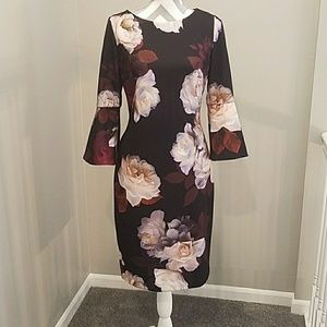 Calvin Klein dress with sleeves size 10